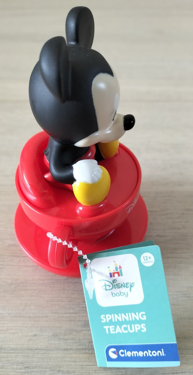 Disney Mickey Mouse spinning teacup