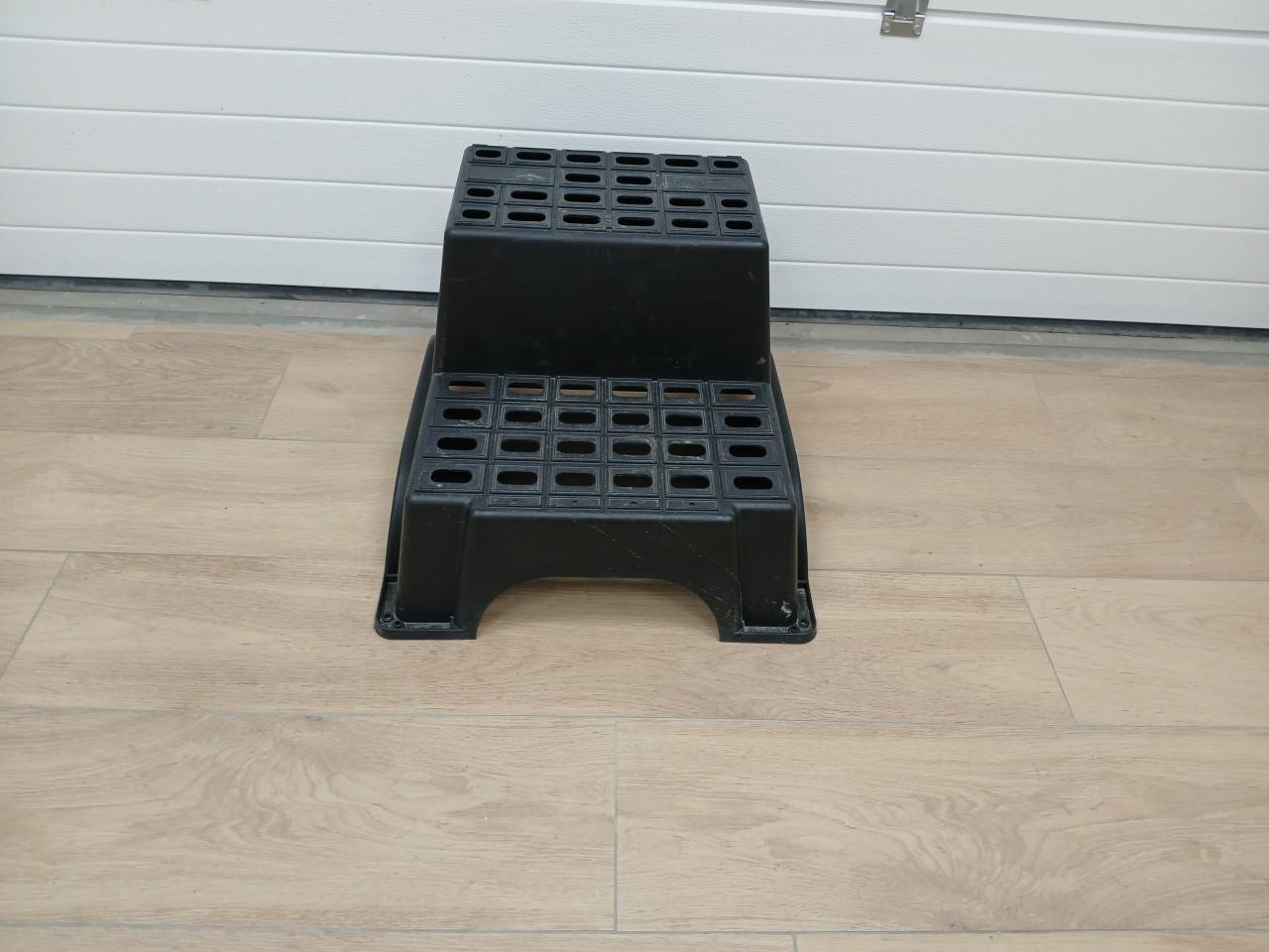 Dubbel caravan trapje