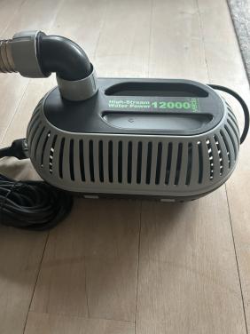 Te koop velda high stream waterpower power 12000 nieuwe pomp in doos