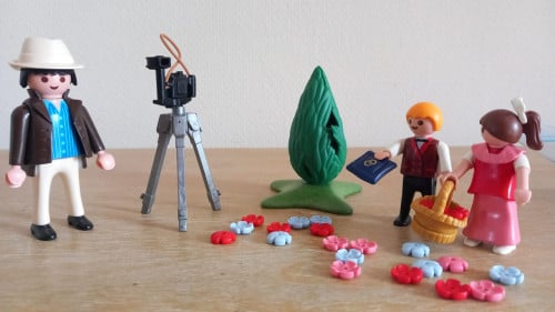Playmobil fotograaf met bruidskinderen setnr 4299