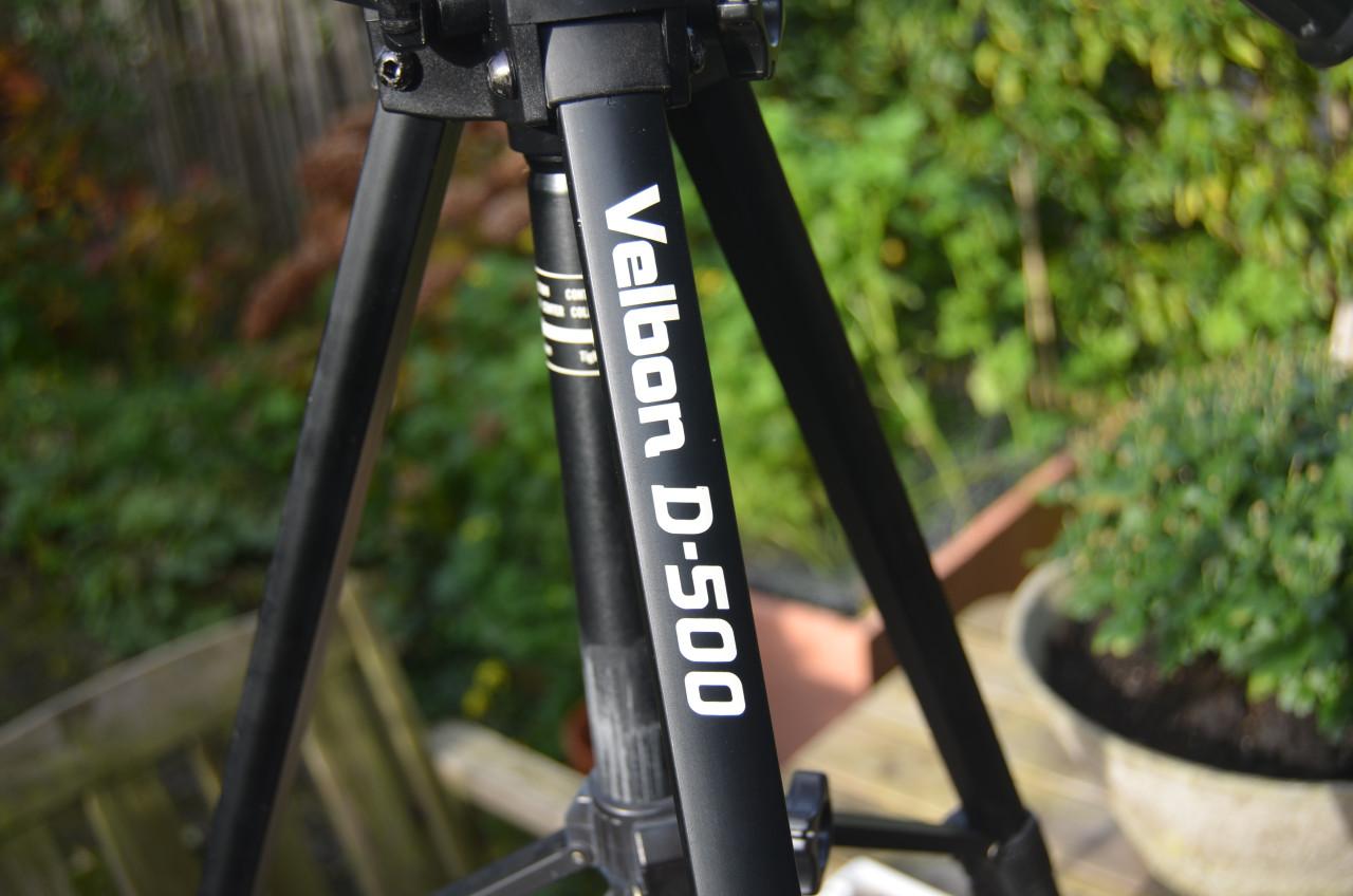 Velbon D-500 statief Vel-flo 7 / PH 358 fluid panhead