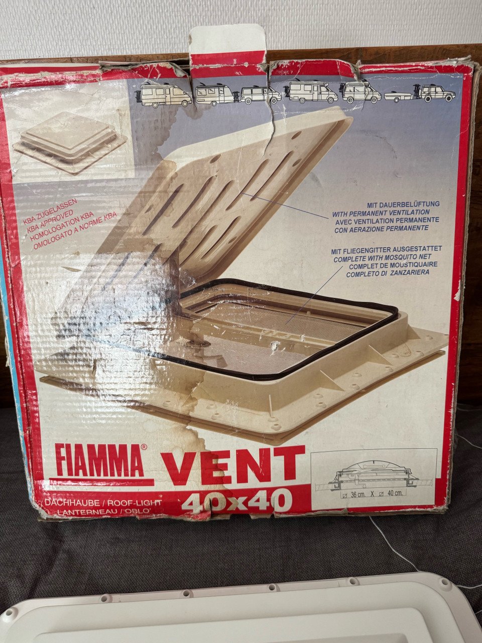 Dakroof universeel voor caravan