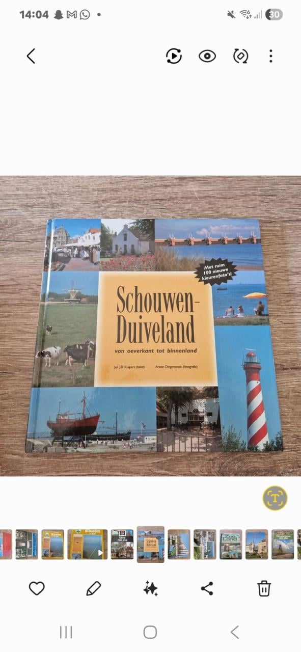 Verzameling boeken over schouwen-duiveland en Zeeland