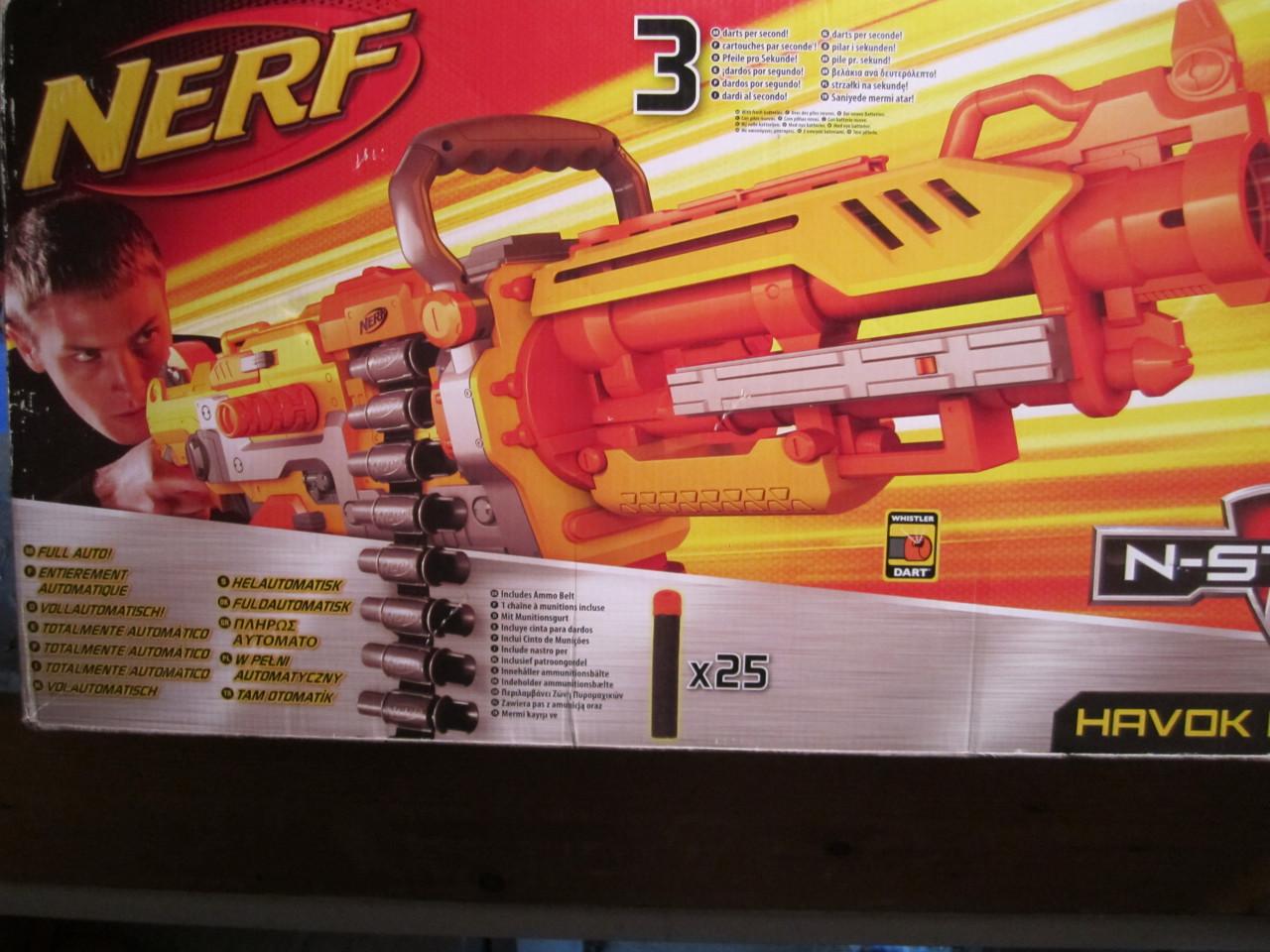 Nerf Geweer Havok Fire in orginele doos