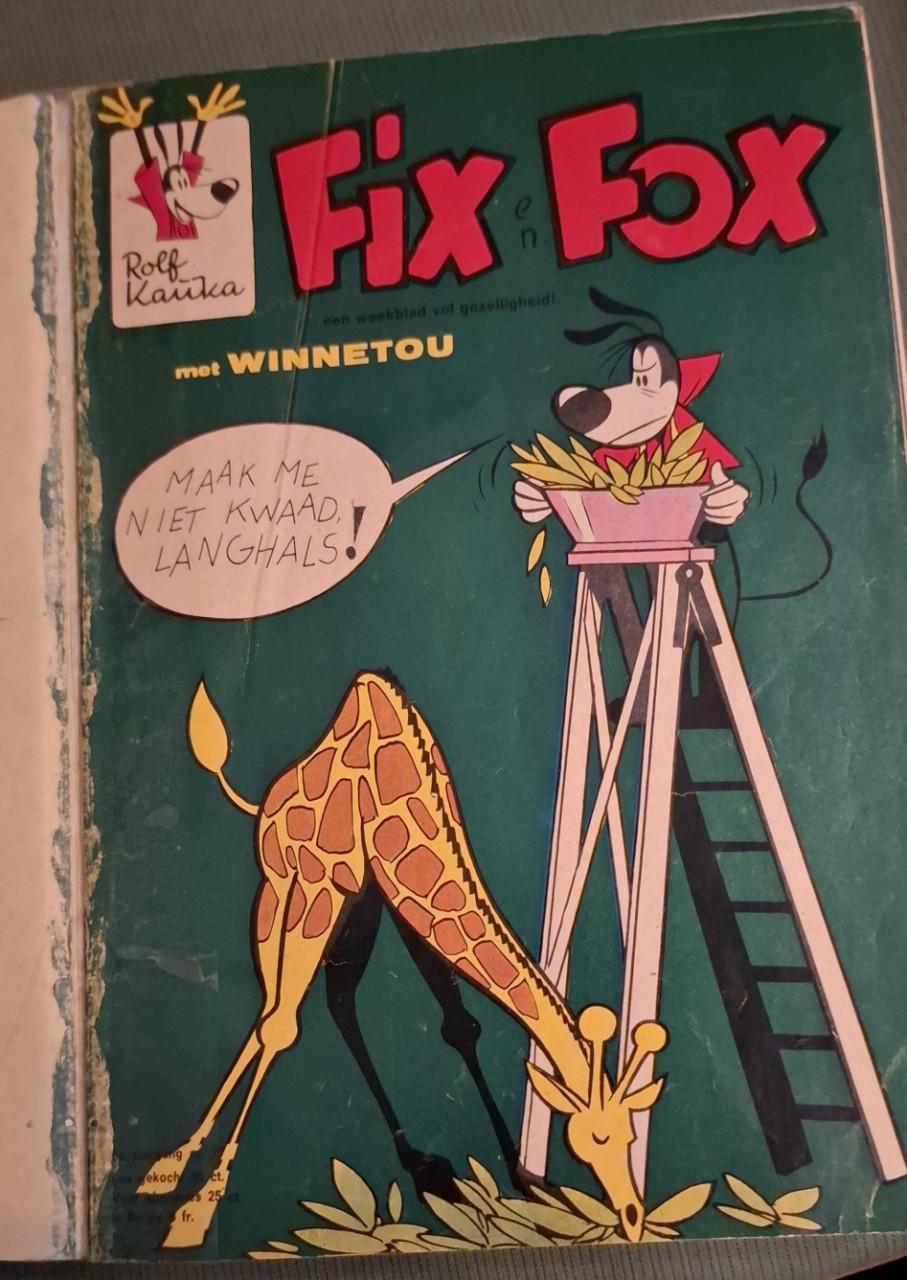 Los stripweekblad Fix & Fox halve jaargang 1963, ingebonden