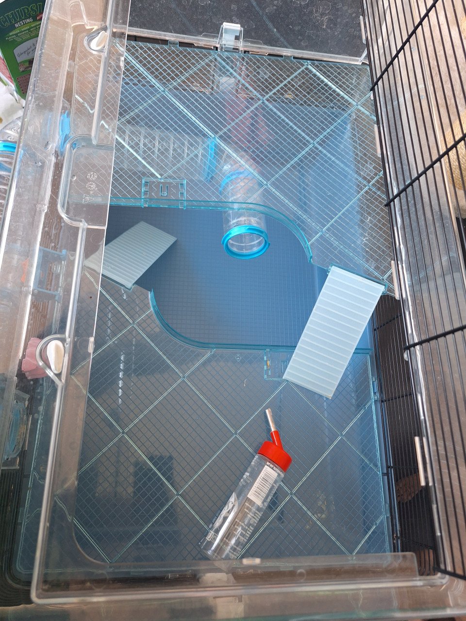Grote knaagdieren kooi + toebehoren