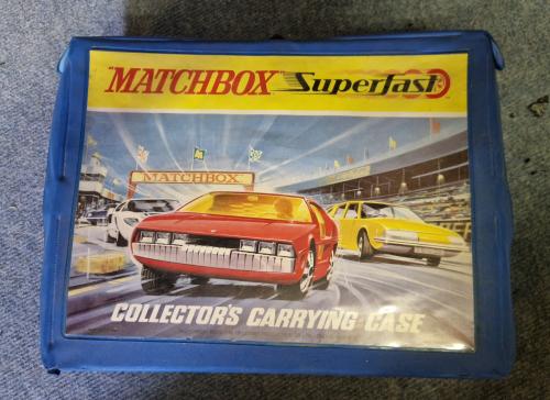 Matchbox speelgoed auto's in koffer