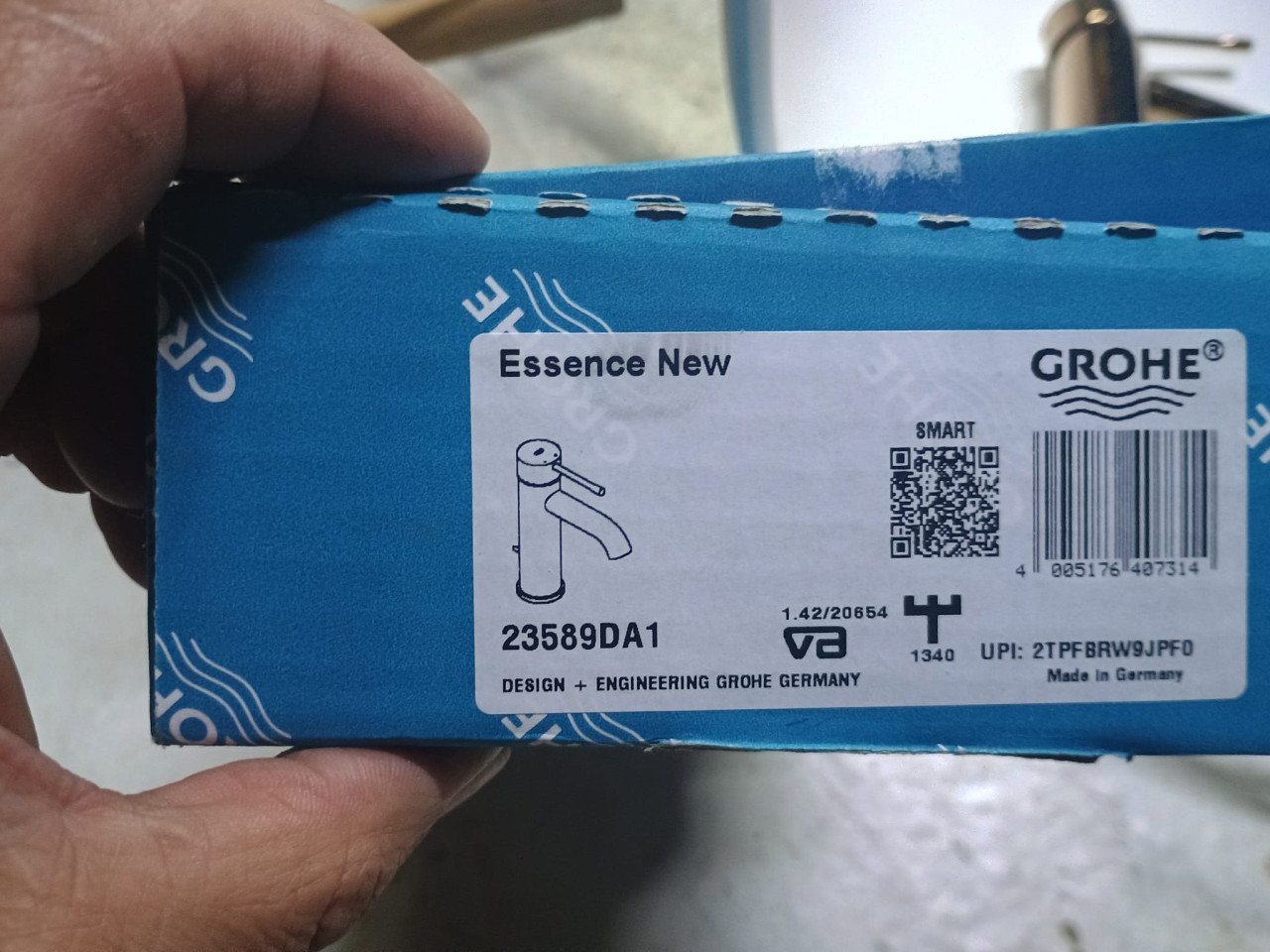 Grohe wastafelmengkraan  Essence  New bronskleurig
