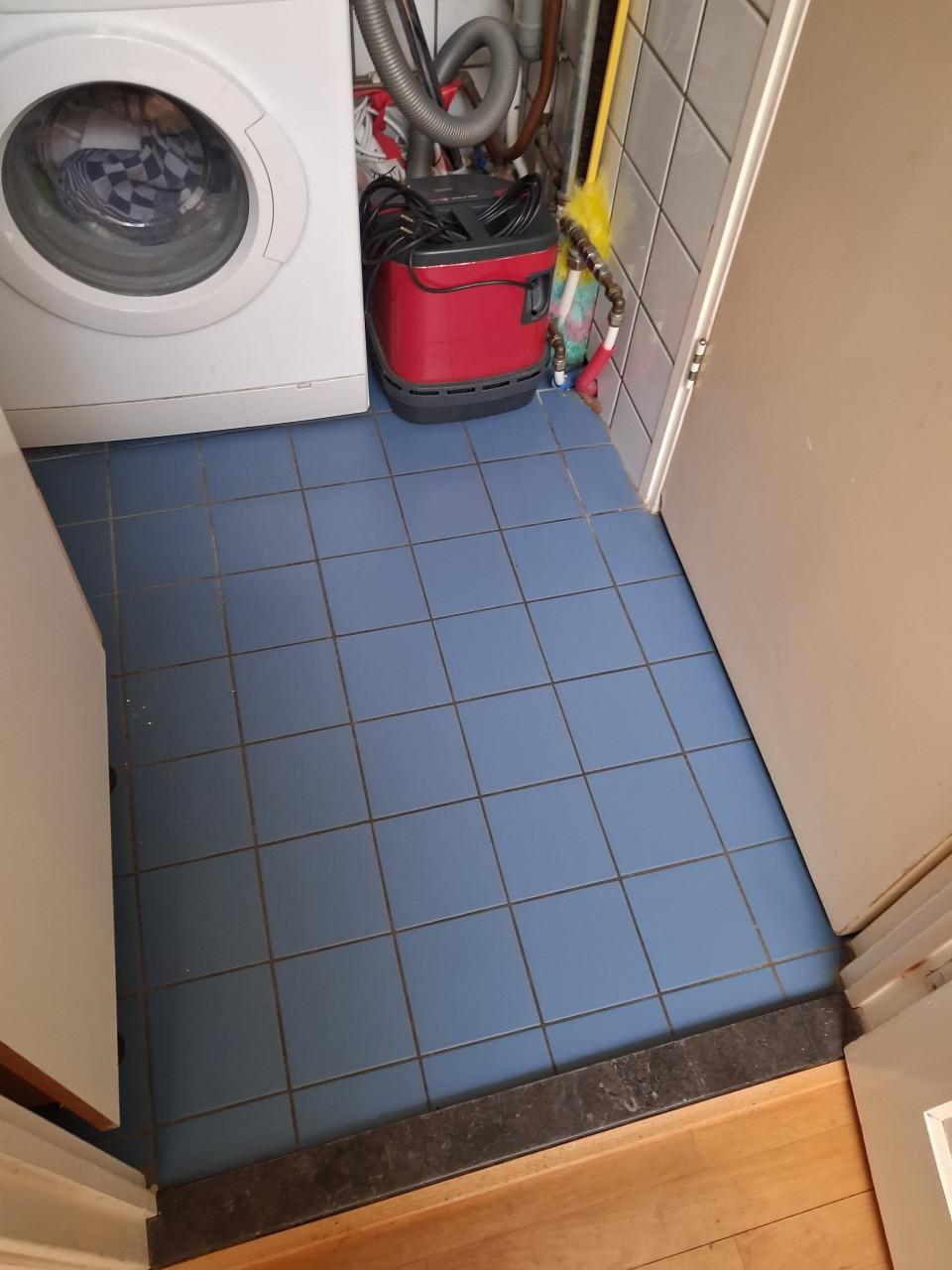 Tegels, blauw, restpartij