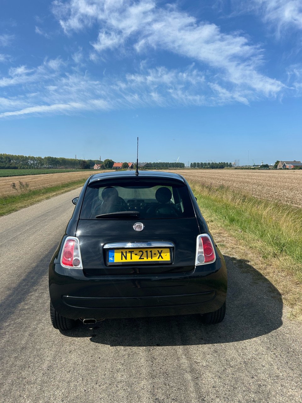 Fiat 500 zwart