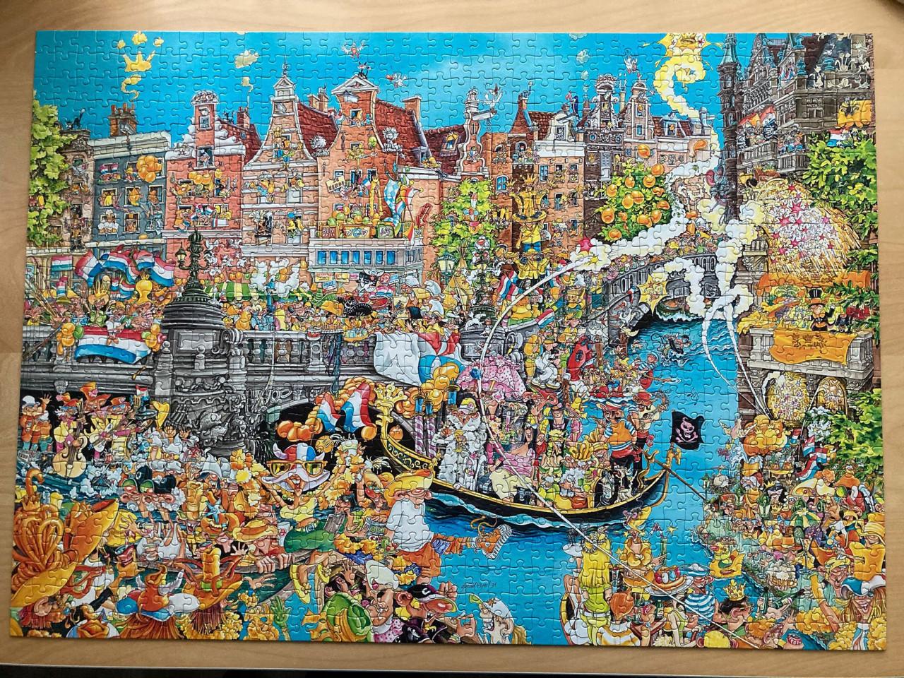 Puzzel koningsdag