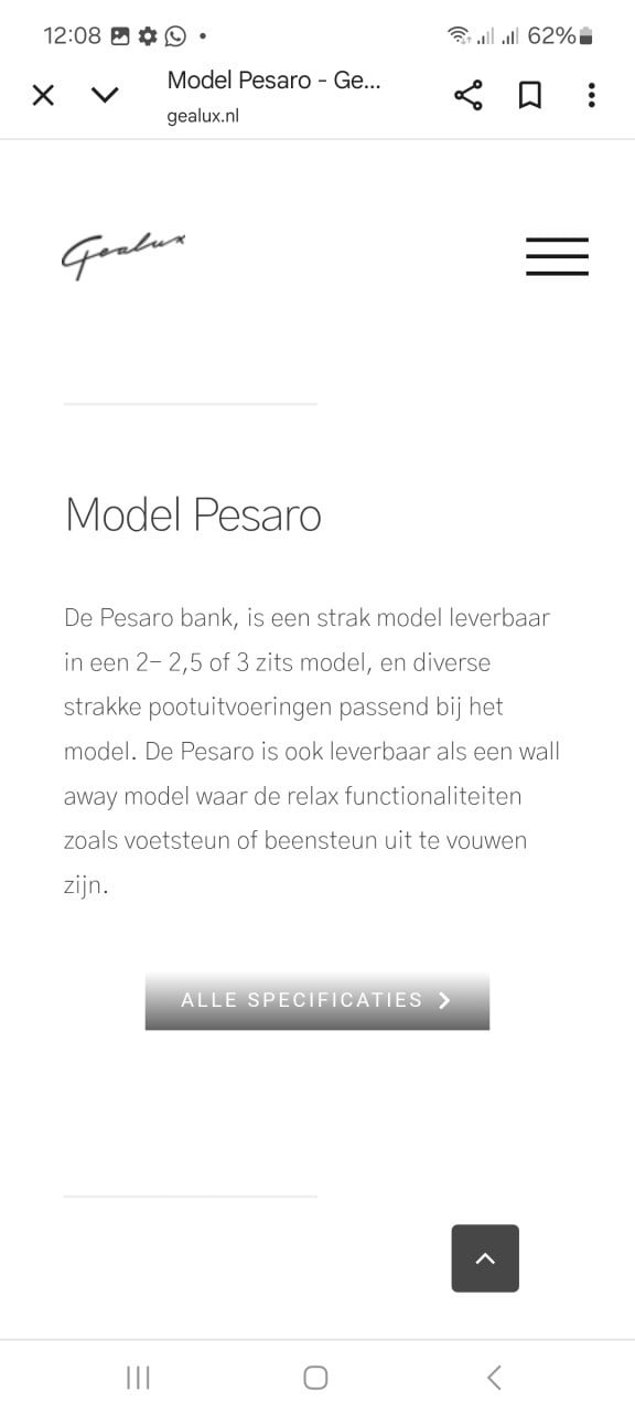 Wit leren elektrisch verstelbare bank, 2.5 zits