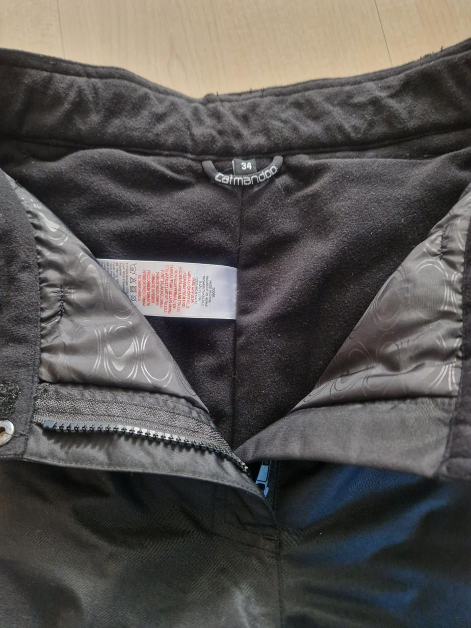 Zwarte dames skibroek