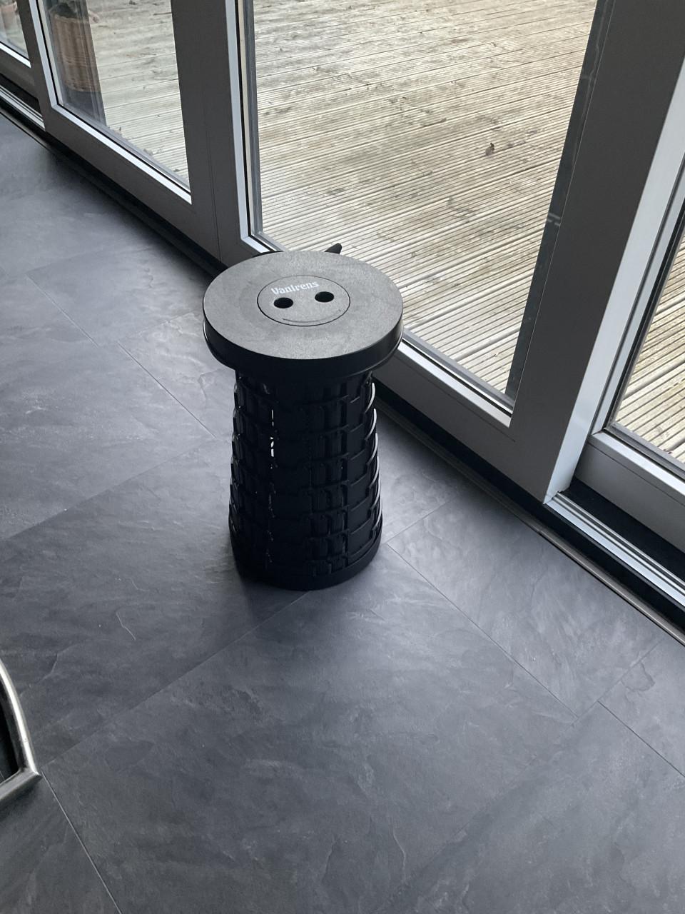 Telescoop krukken en visstoeltjes