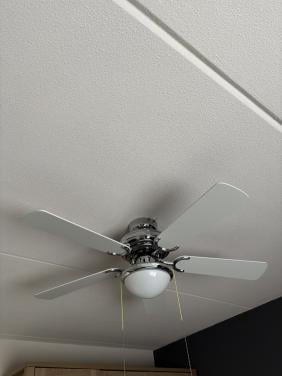 Plafondventilator met verlichting