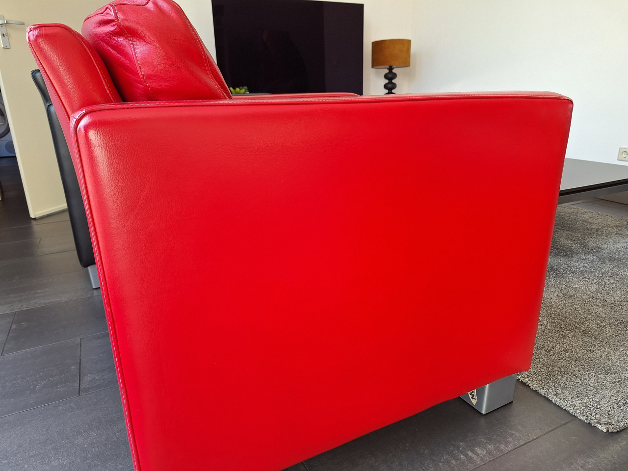 Montel lederen fauteuil
