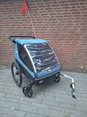 Thule Fietskar Courier 2 Aegean Blue