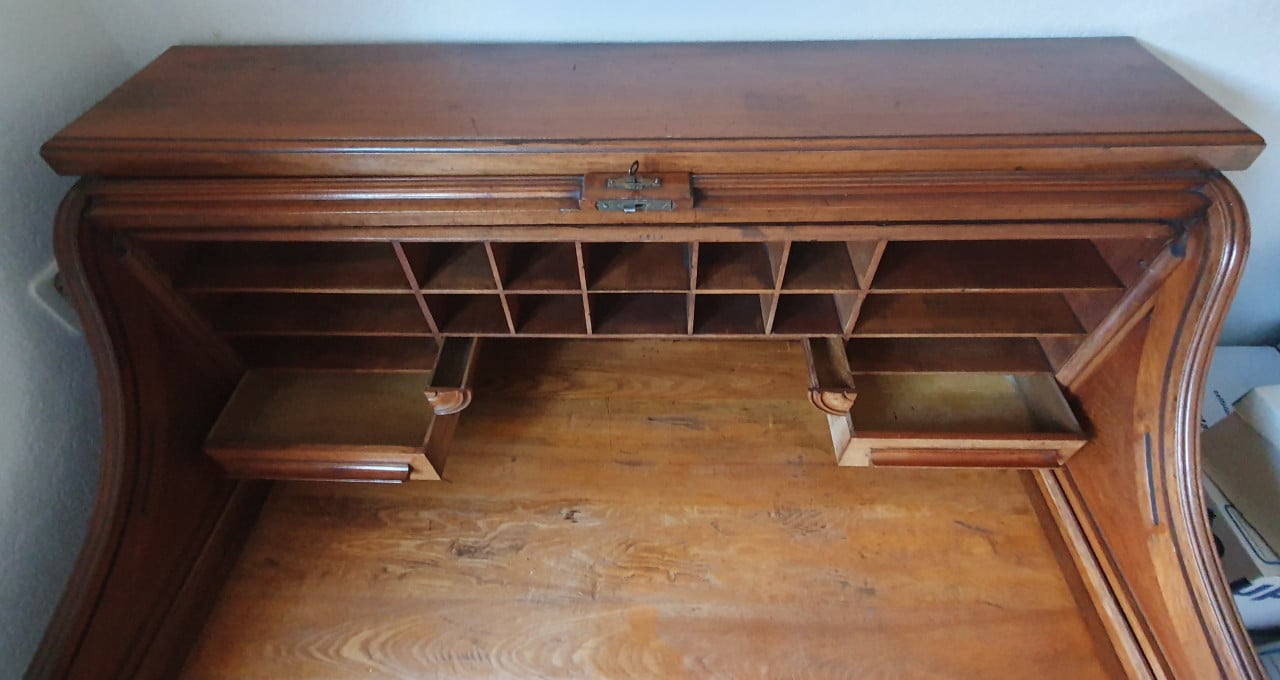 Antiek cylinderbureau 1900