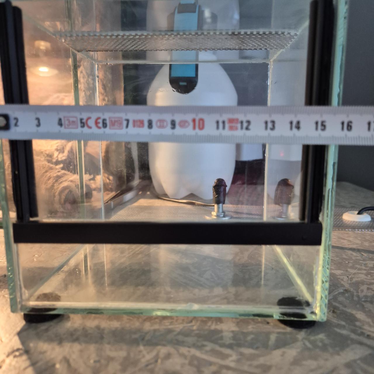 Terrarium mini 15x15x15 volglas