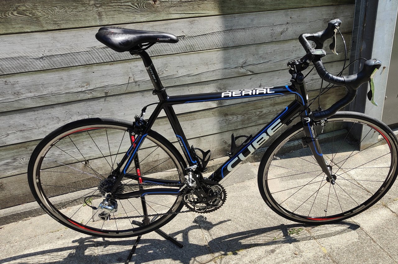 CUBE AERIAL racefiets, 54 cm