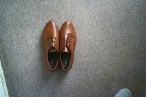 VINTAGE lederen veterschoen - merk Tamaris - maat 39