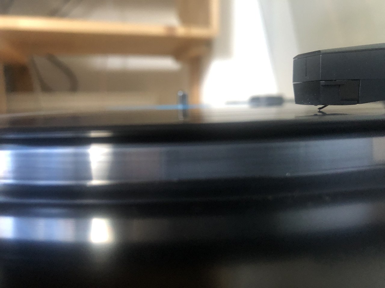 Tangentiale platenspeler van Philips FP775.