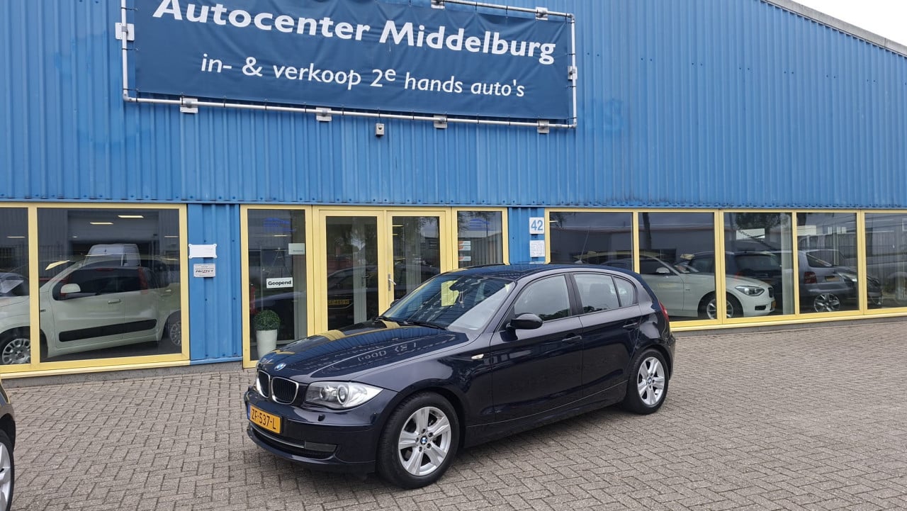 Bmw 1-Serie 118 business AUTOMAAT 5 drs bj:2008 airco 159.000km