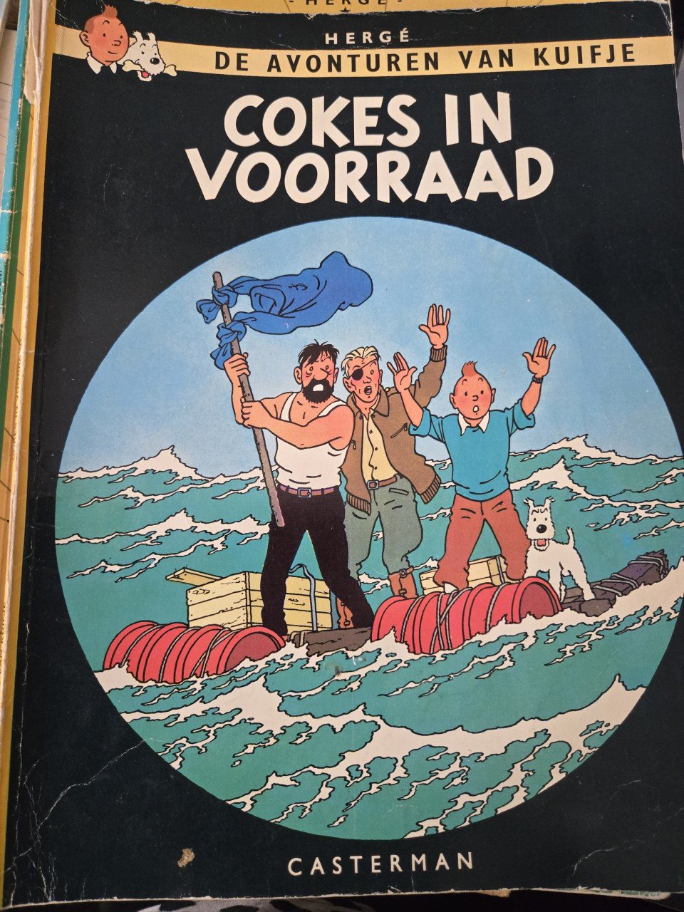 11 Stuks Kuifje stripalbums. In gelezen staat