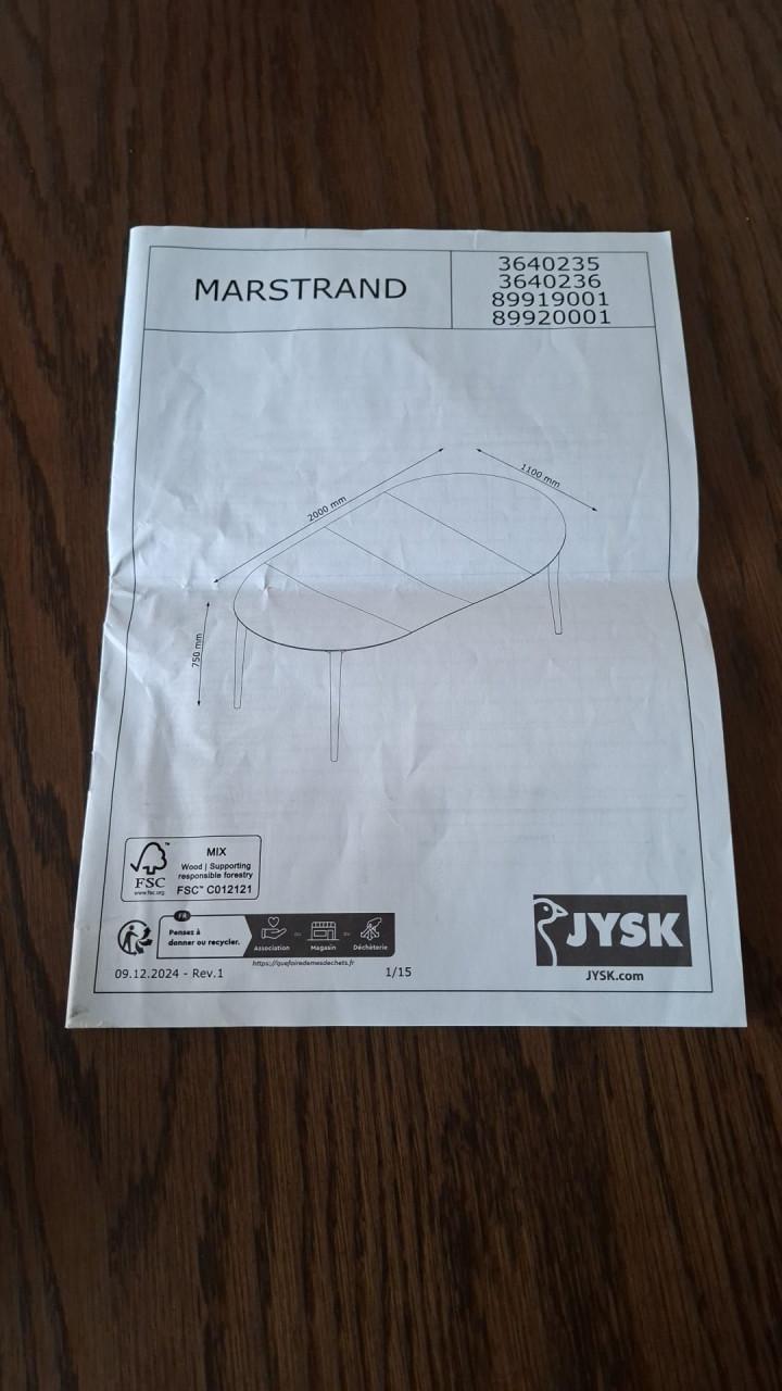 Uitschuifbare eetkamertafel donkerbruin