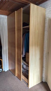 Kledingkast Ikea Pax Mehamn (met schuifdeur)
