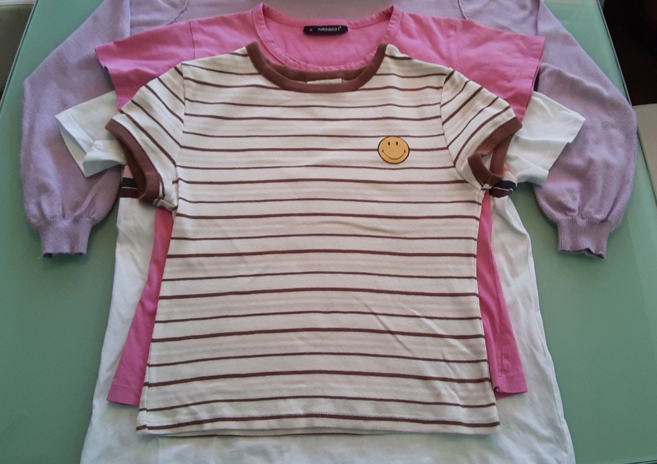 T-shirts, truitjes S, XS