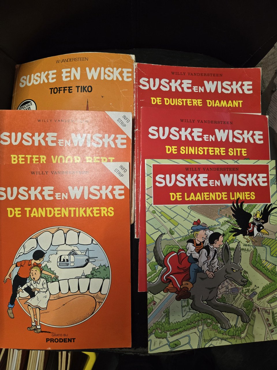 Heleboel Suske en Wiske albums