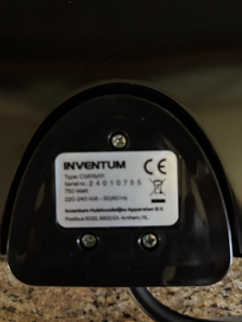 Inventum contactgrill, tosti apparaat
