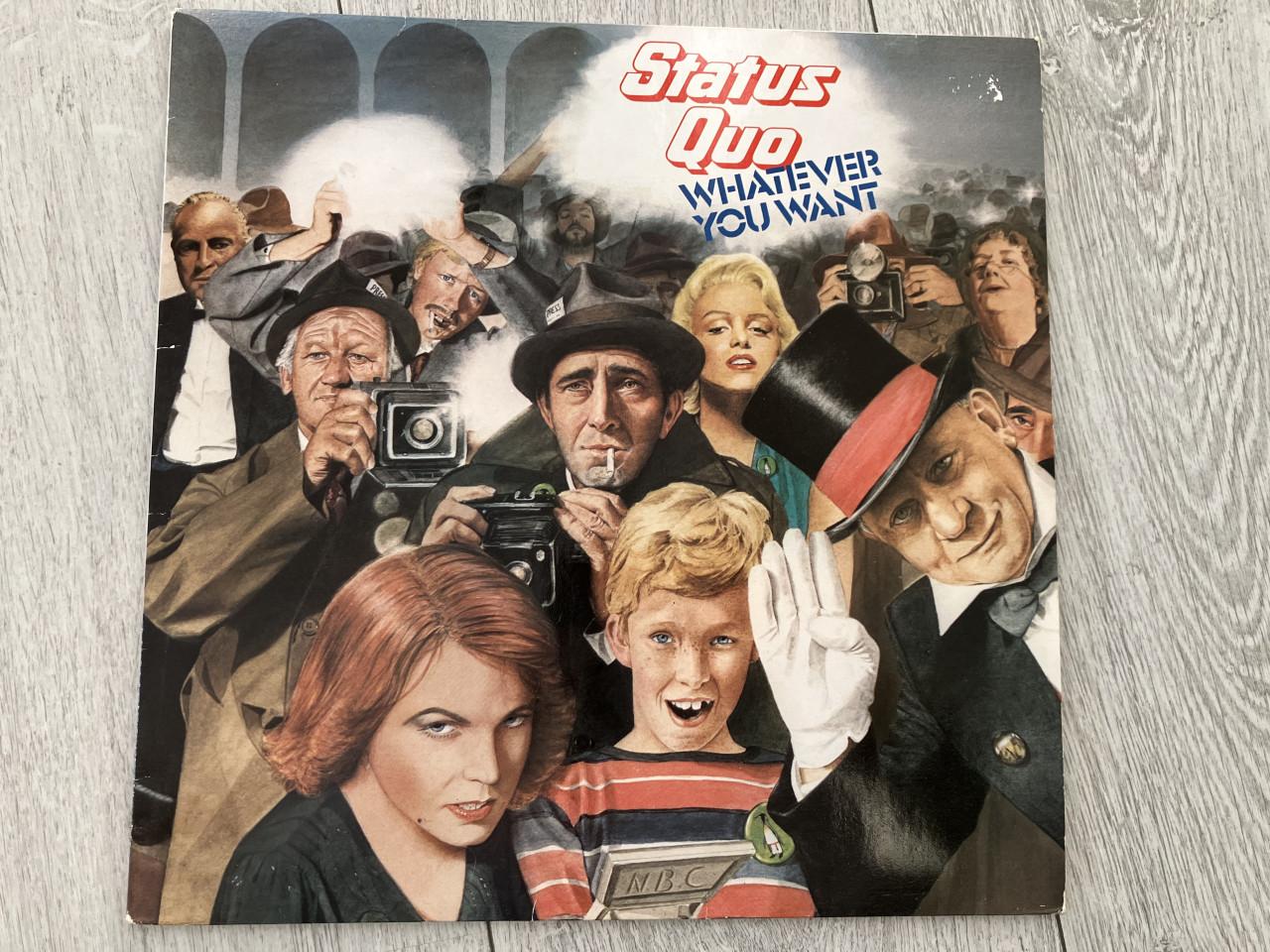 LP-Vinyl  -  Status Quo - What ever you want