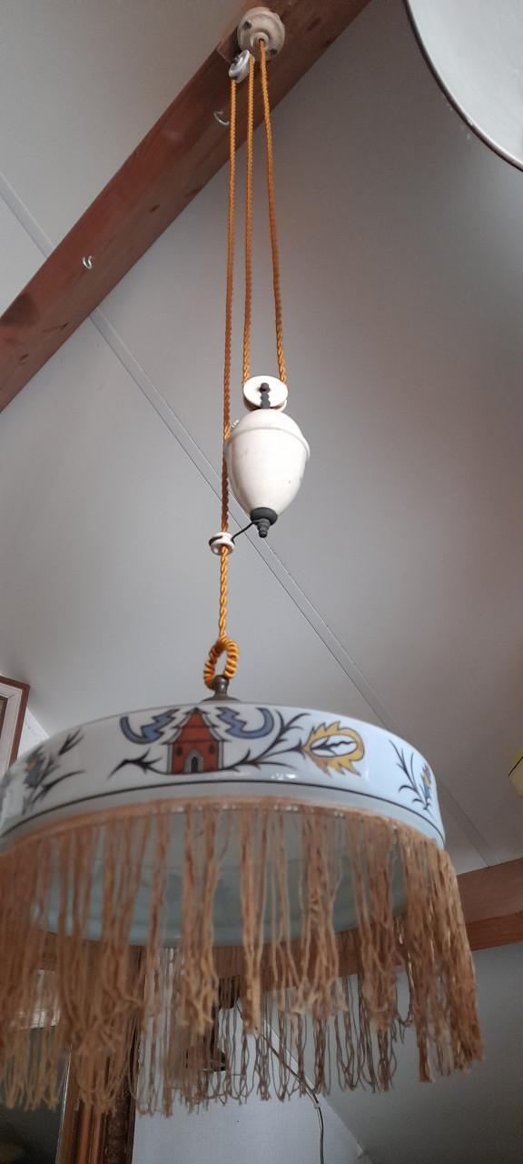 Katrollamp Antiek