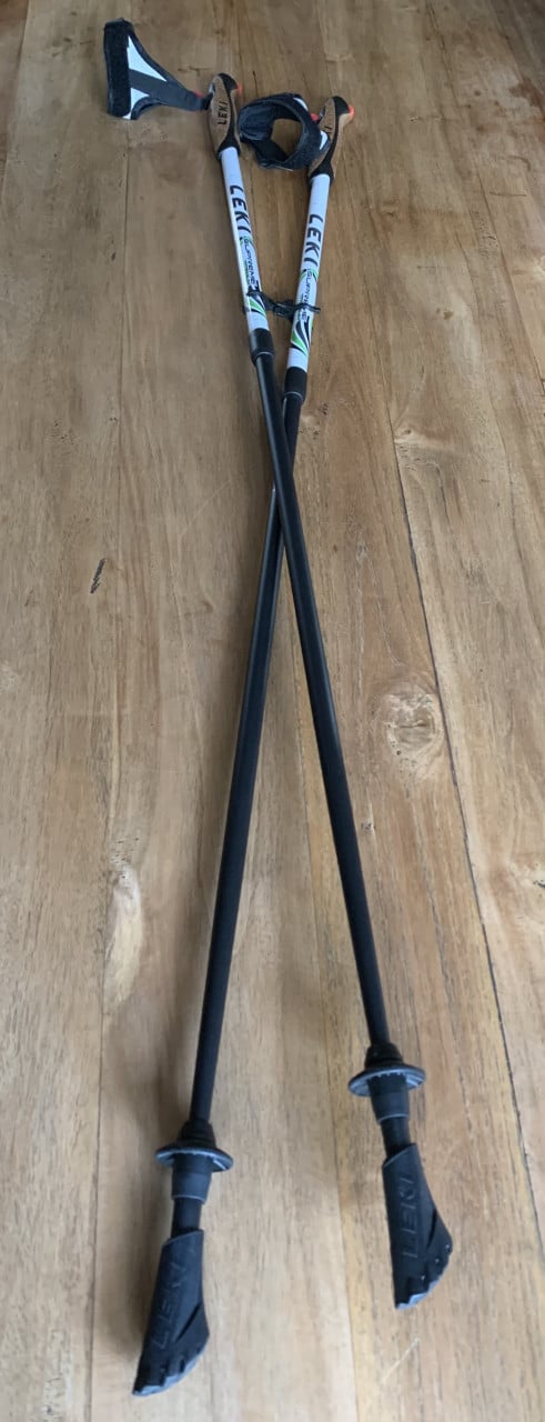Leki supreme titanium Nordic walking stokken