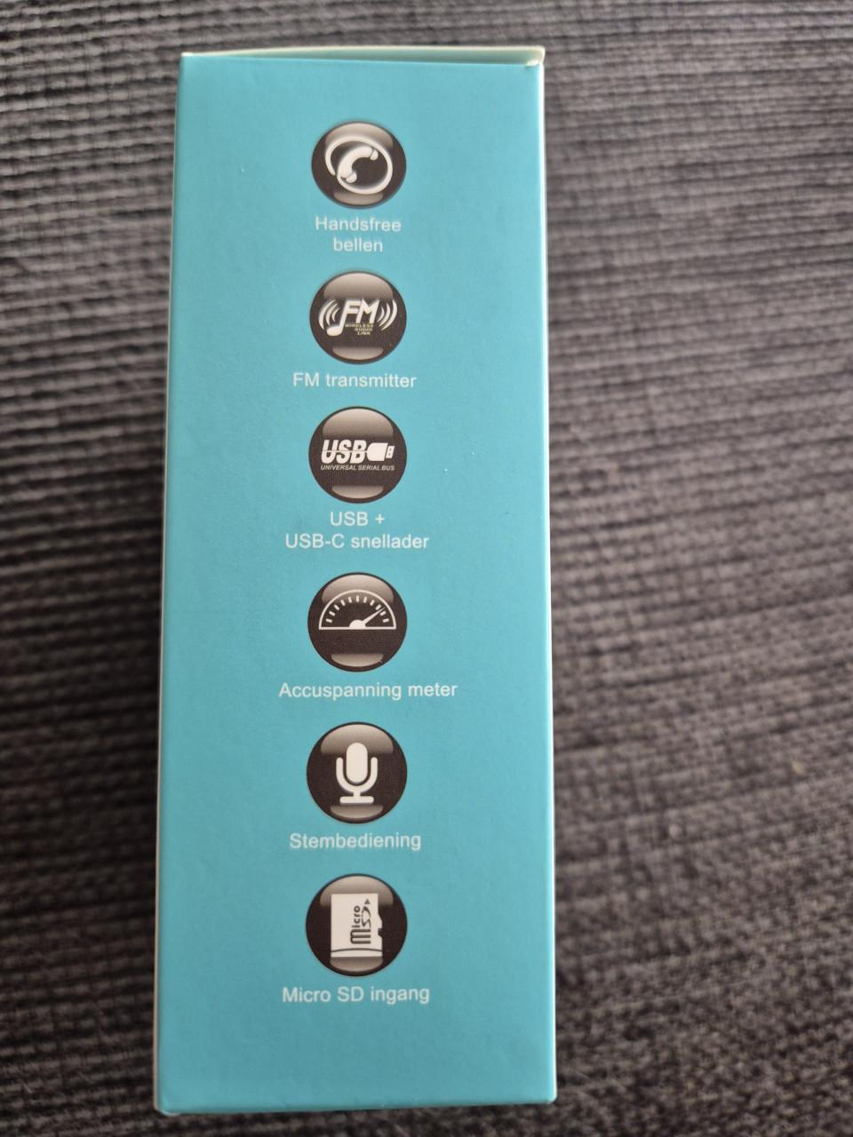 Dinto Bluetooth FM transmitter  bc 71
