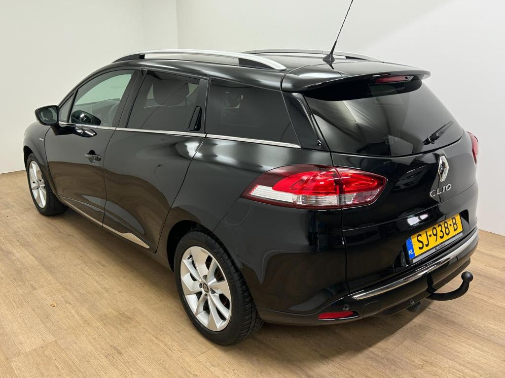 Renault Clio estate occasion 0.9 tce limited | zwart | airco | tweedehands 