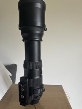 Sigma 150-600 F5-6.3 SPORTS Nikon F + toebehoren