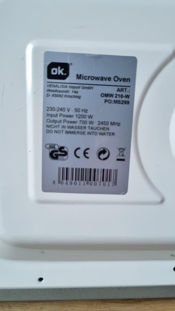 Aangeboden magnetron