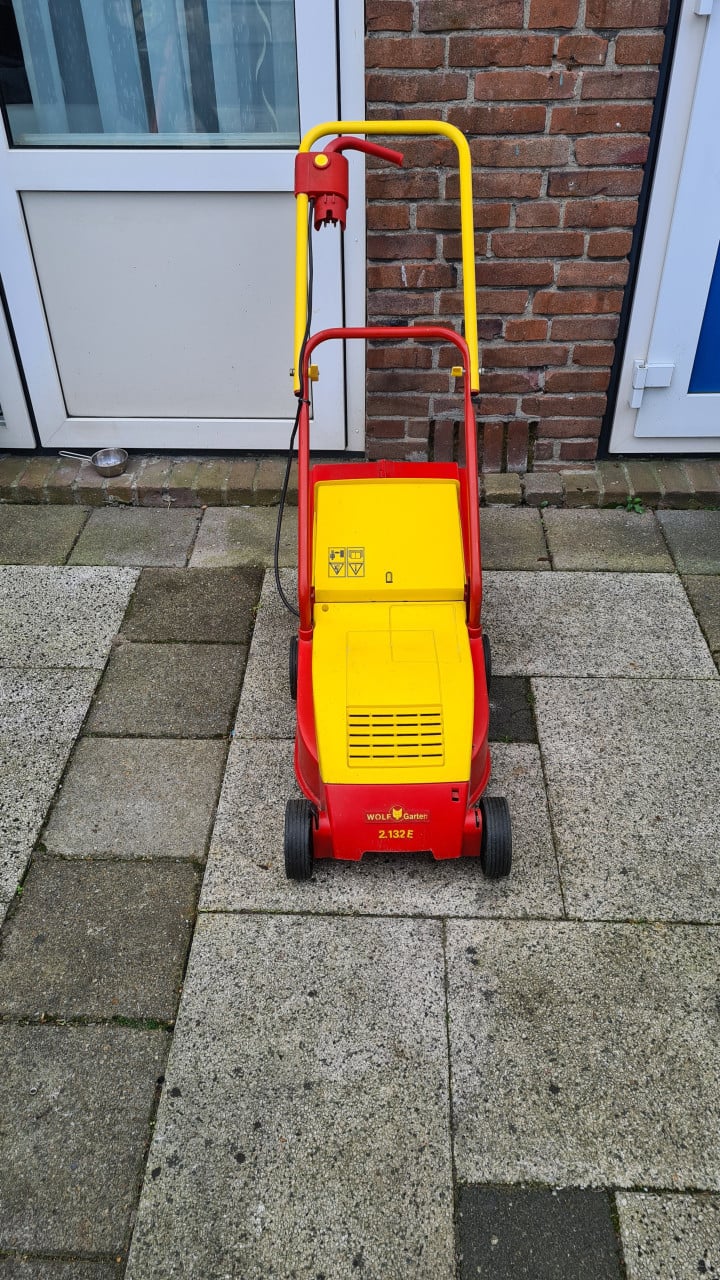 Wolf-Garten grasmaaier in zeer gied staat-220V-0,8kw-12kg