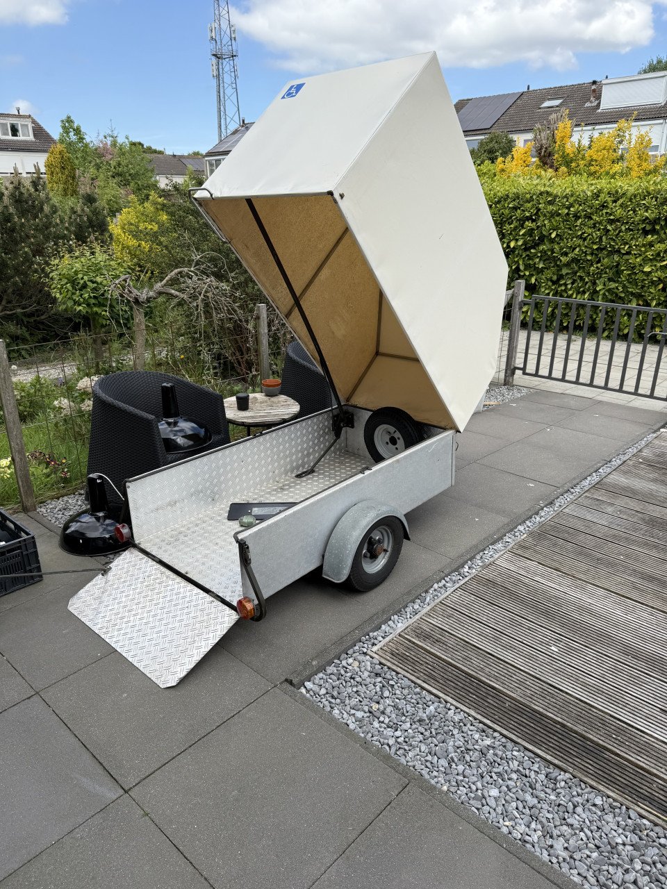 Gidding Holiday car scootmobiel aanhanger