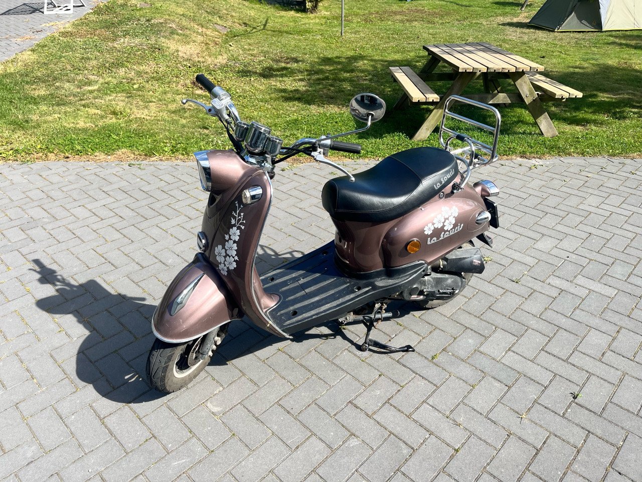 La souris 4 takt retro scooter 5000km!!!