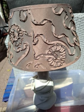 Mooie schemerlamp met schakelaar