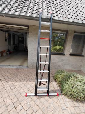 ALTREX, aluminium lichtgewicht Ladder, 2x 10 sporten.