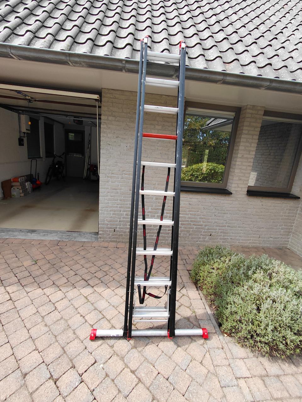 ALTREX, aluminium lichtgewicht Ladder, 2x 10 sporten.
