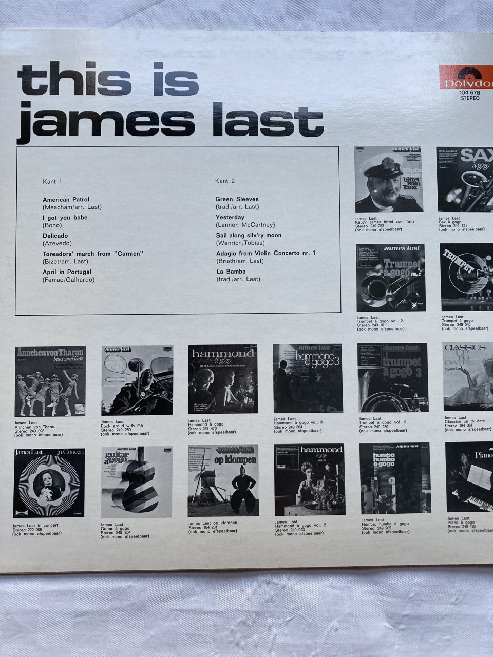 LP orkest James Last This is James Last
