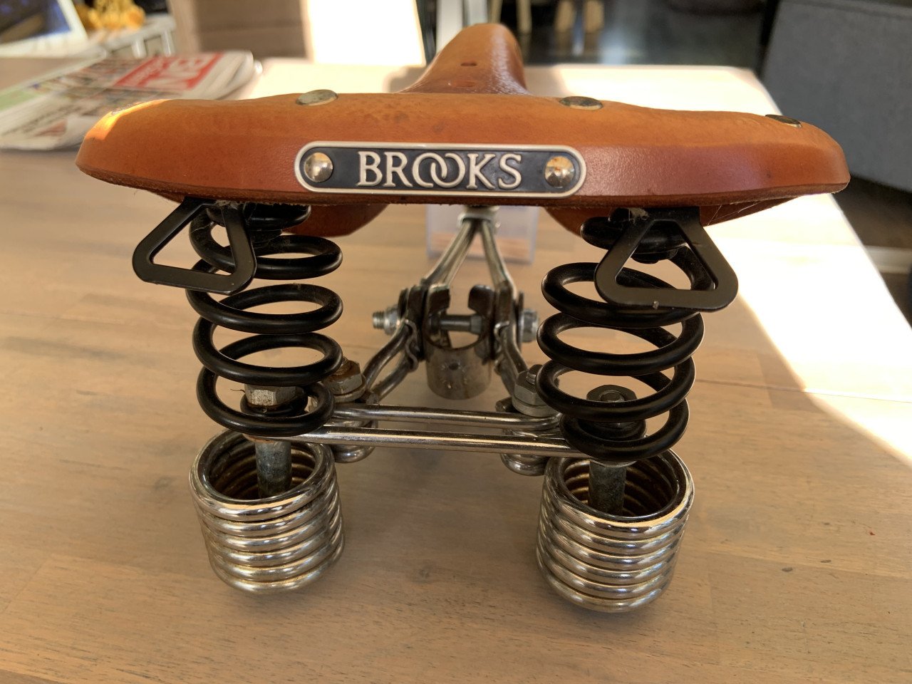Brooks Zadel z.g.a.n. B135. Een beter zadel bestaat niet!