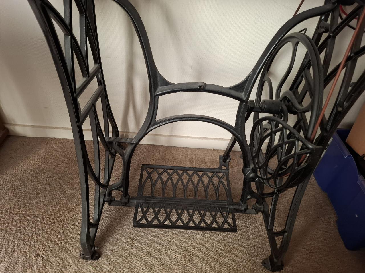 Vintage trapnaaimachine merk Indian