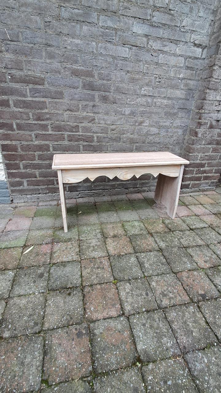 Houten bankje
